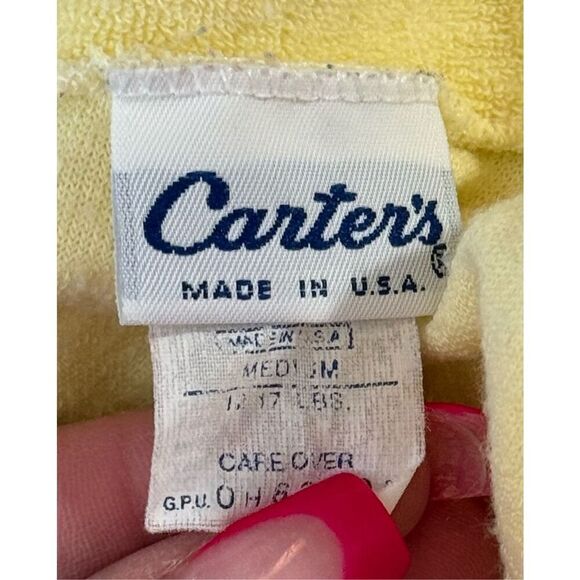 Vintage Carters Baby Unisex 2 Piece Bundle Made in the USA - Picture 4 of 4